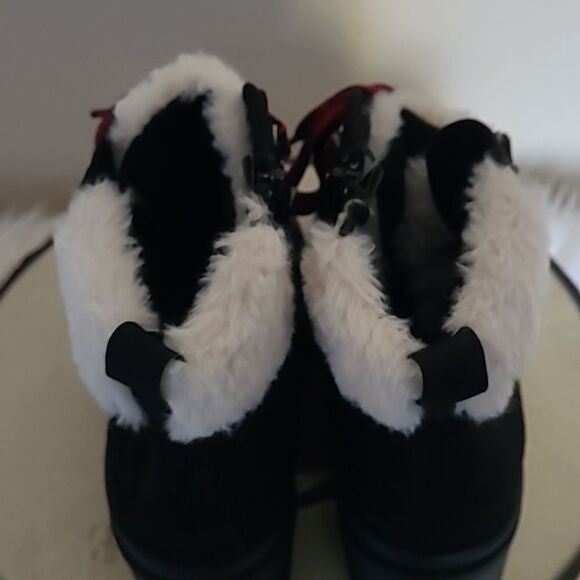 Jellypop Black Lace Front Boots - Picture 7 of 12